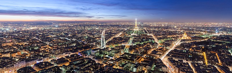 Paris at night